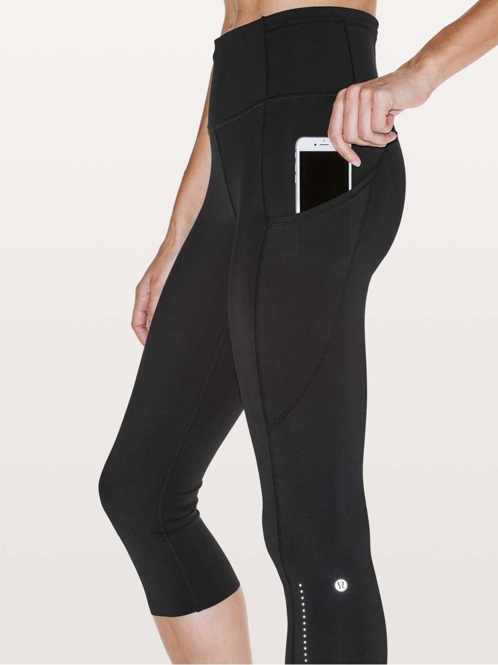 Lululemon Fast & Free Crop II Nulux High-Waist